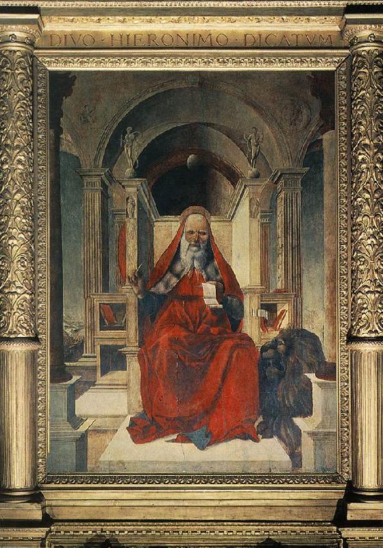 COSTA, Lorenzo St Jerome dfg Germany oil painting art